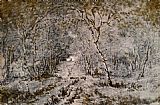 Theodore Rousseau Allee Sous Bois painting